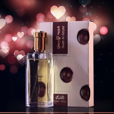 ادکلن عود الابیض الرصاصی حجم 50 میل Rasasi Oudh Al Abiyad