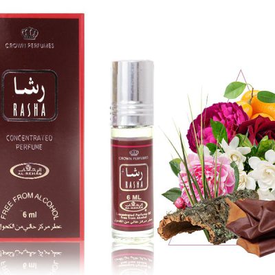 عطر رشا rasha برند الرحاب ساخت کشور امارات 6میل