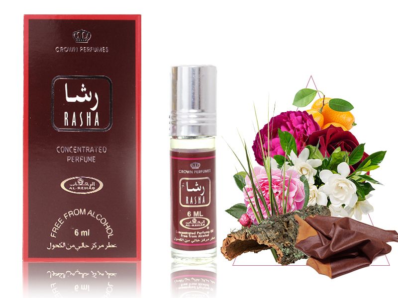 عطر رشا rasha برند الرحاب ساخت کشور امارات 6میل