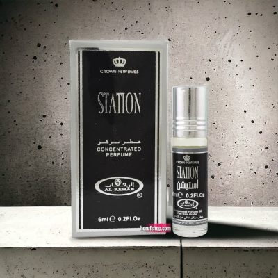 عطر استیشن station برند الرحاب ساخت کشور امارات6ml