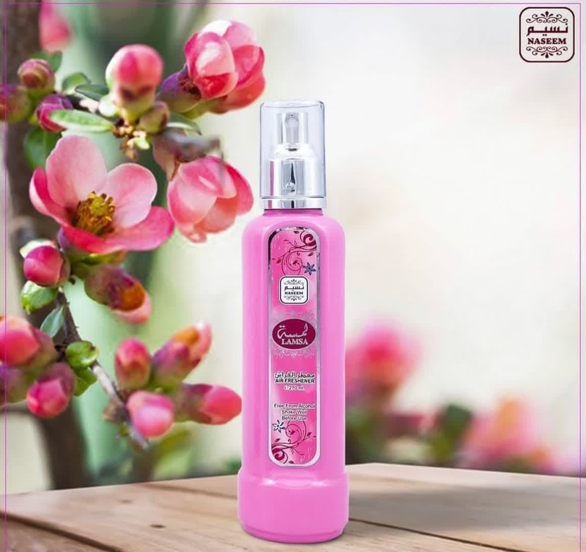 اسپری خوشبو کننده لمسه ساخت کشور امارات برند نسیم