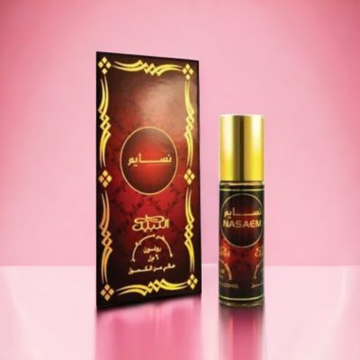 عطر نسایم Nasaem ساخت کشور امارات برند النبیل للعطور حجم 6ml