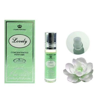 عطر لفلی lovely برند الرحاب ساخت کشور امارات حجم 6ml