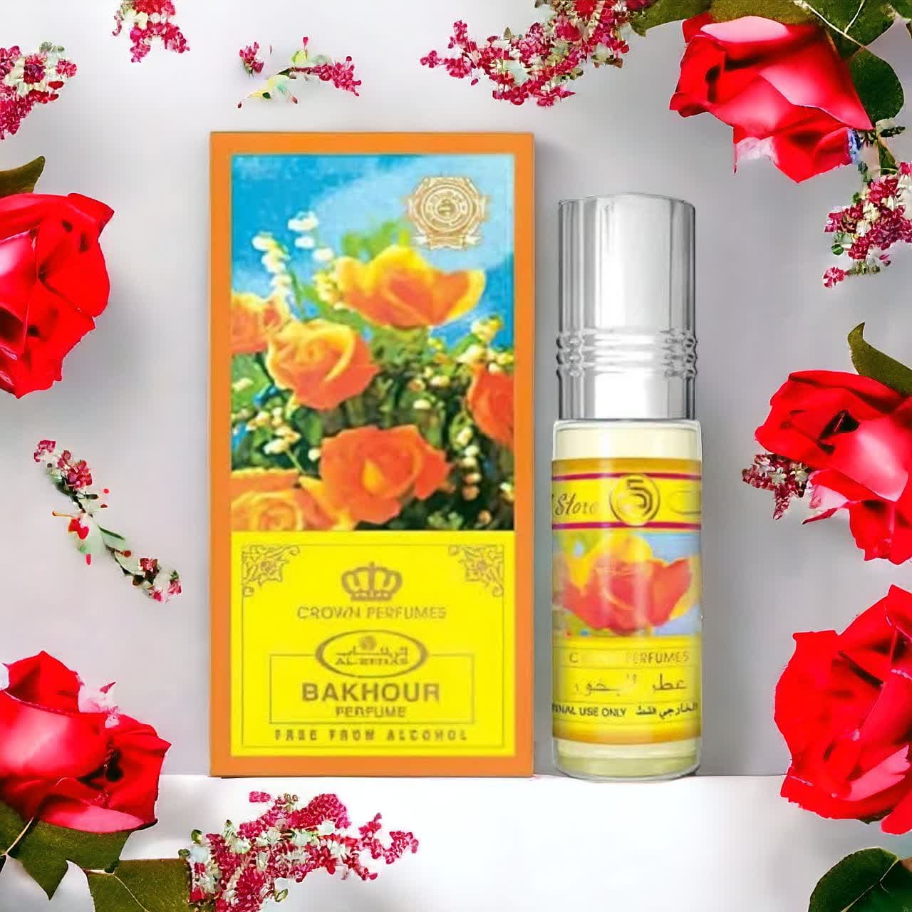 عطر البخور bakhoor برند الرحاب 6 میلی لیتر ساخت کشور امارات