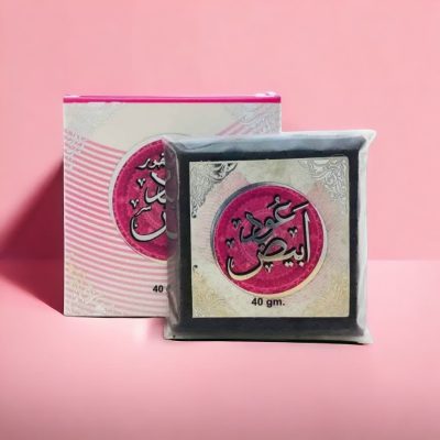 گشته بخور عود ابیض برند ارض الزعفران ساخت کشور امارات حجم 40 گرم