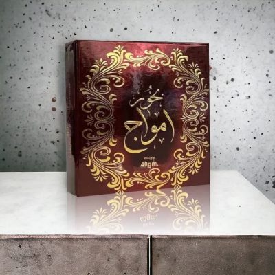 بخور امواج برند ارض الزعفران امارات حجم 40 گرم