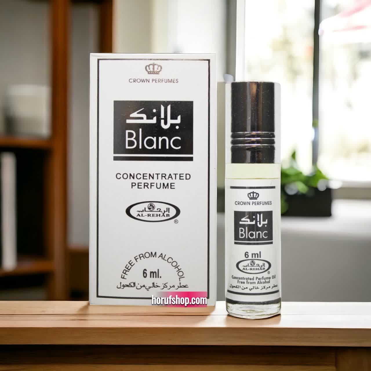 عطر بلانک blanc برند الرحاب ساخت کشور امارات 6 میلی لیتر