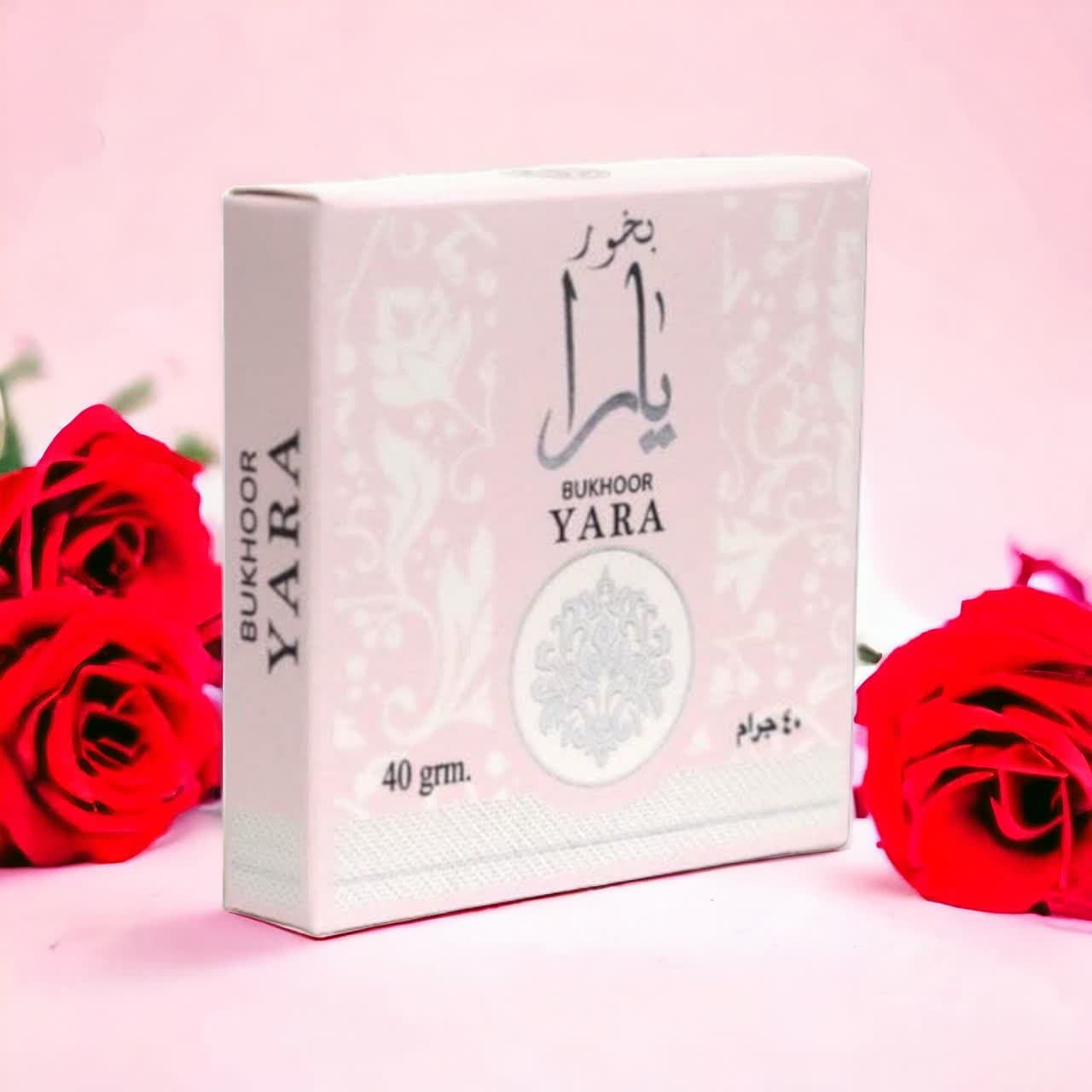 بخور یارا برند ارض الزعفران 40 گرمی bukhoor yara