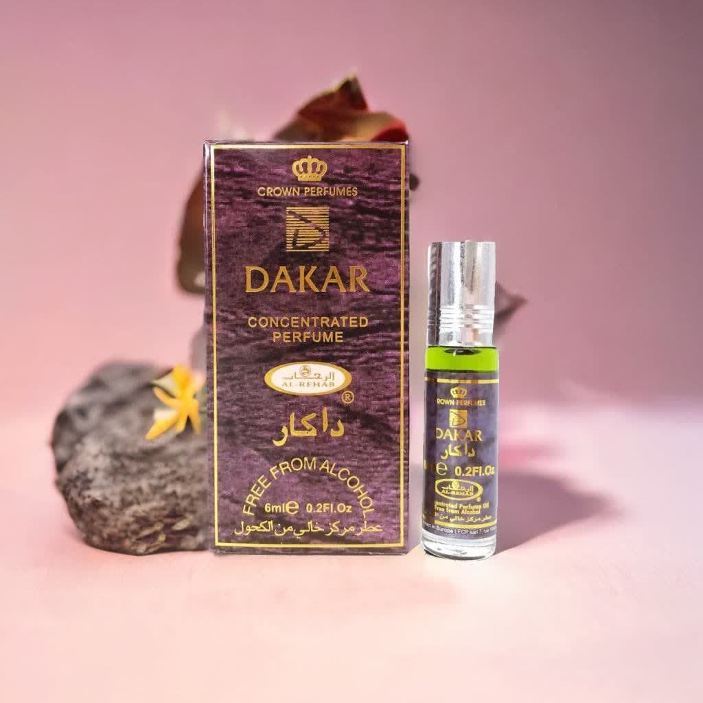 عطر داکار Dakar برند الرحاب 6میلی ساخت کشور امارات