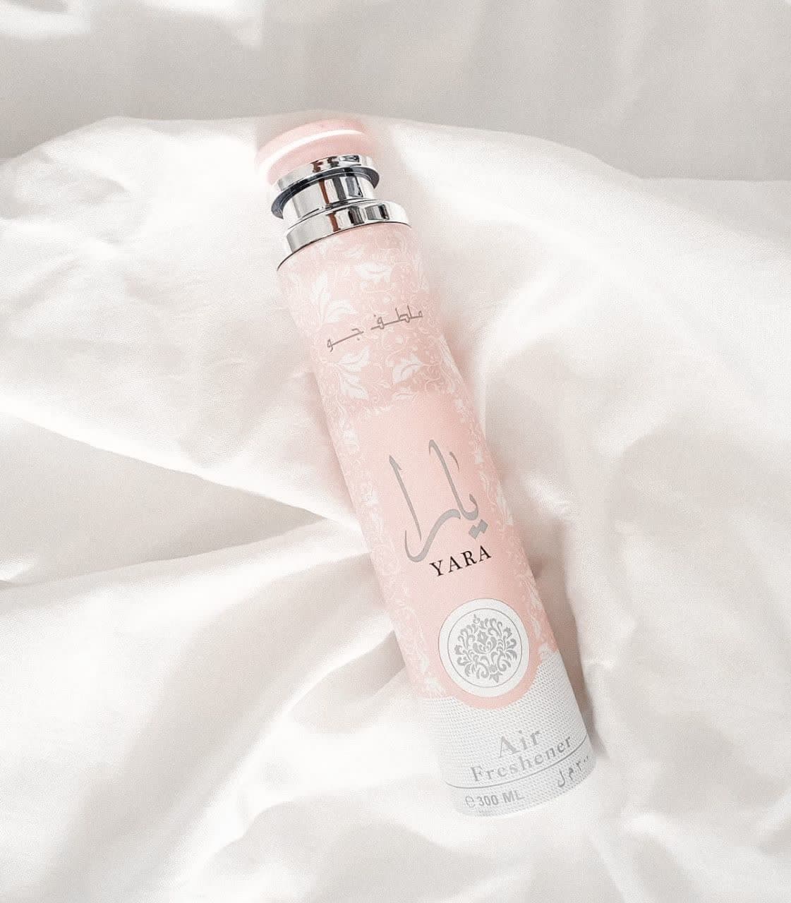 اسپری خوشبو کننده هوا یارا صورتی حجم 300 میل