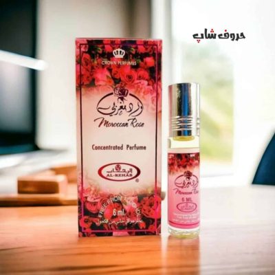 عطر ورد مغربی برند الرحاب حجم 6 میل ساخت کشور امارات