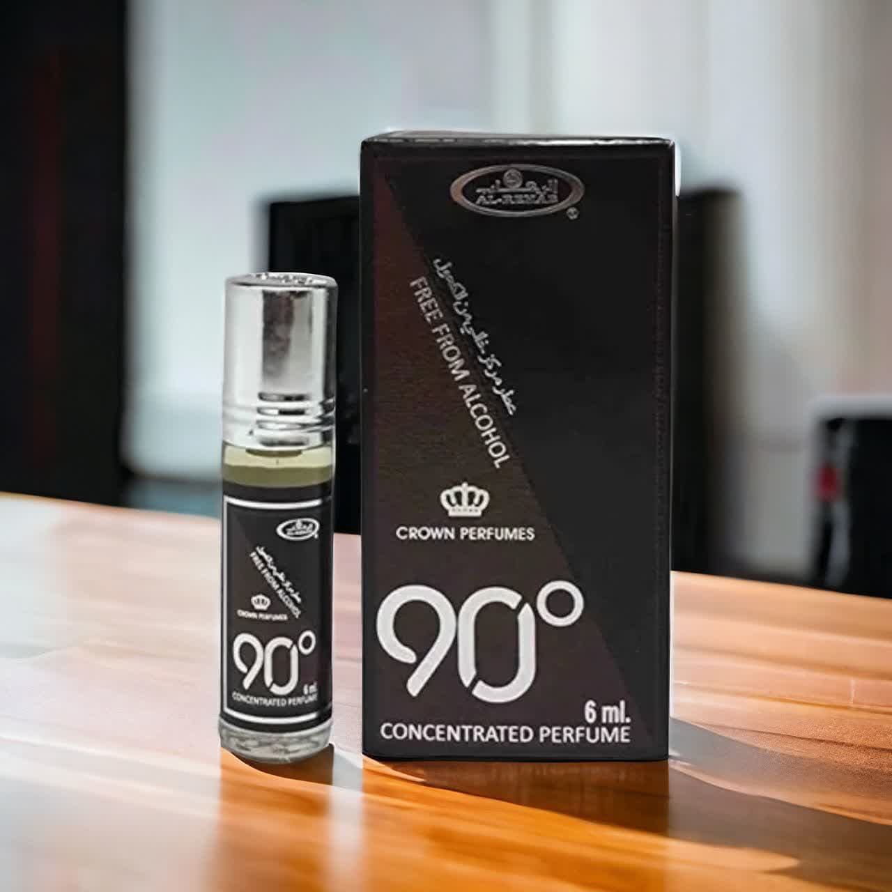 عطر 90 درجه برند الرحاب امارات حجم 6 میل