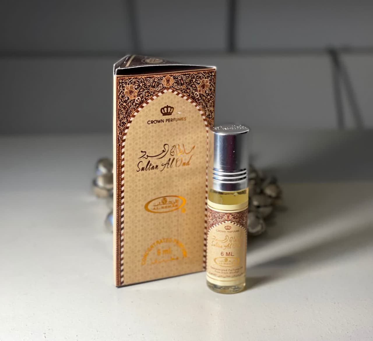 عطر سلطان العود برند الرحاب امارات حجم 6 میل