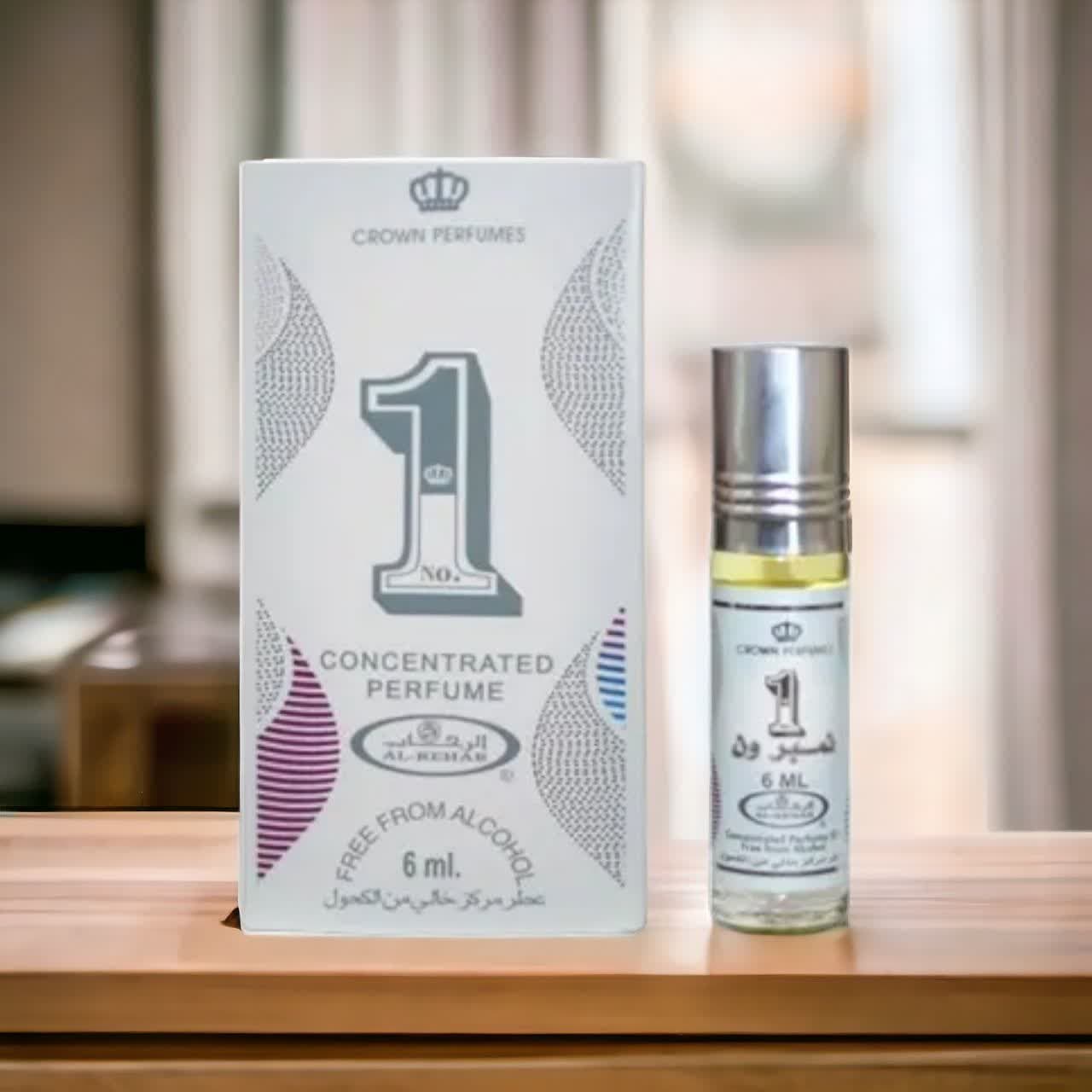 عطر نامبر وان NO. 1 برند الرحاب امارات حجم 6 میل