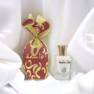 ادکلن شیری فاطمه برند ارض الزعفران ۵۰ میل