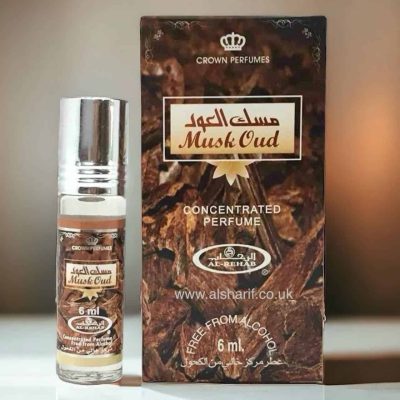 عطر مسک العود برند الرحاب حجم 6 میل