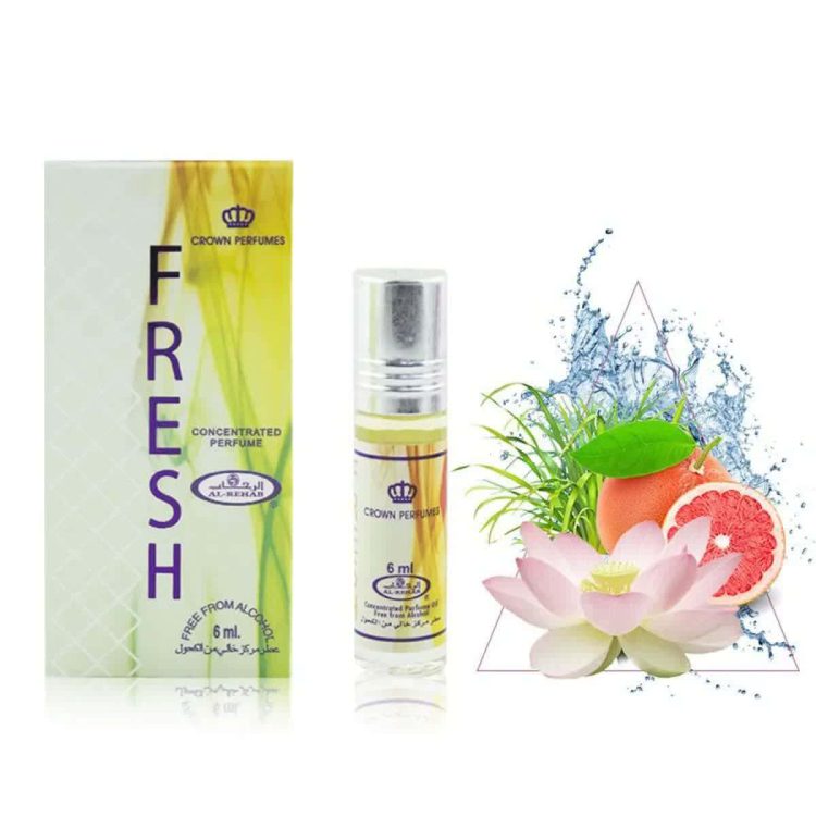 عطر فرش برند الرحاب حجم6 میلFresh By Al Rehab