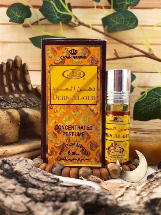 عطر دهن العود برند الرحاب حجم 6 میل
