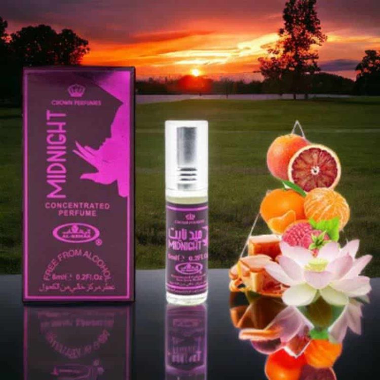 عطر میدنایت برند الرحاب 6میل Al Rehab MIDNIGHT