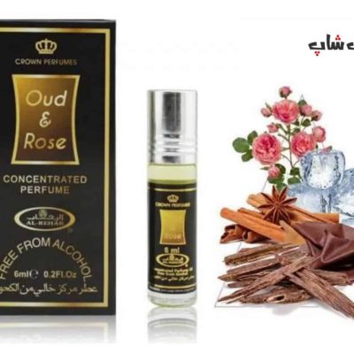 عطر عود رز 6میل برند الرحاب