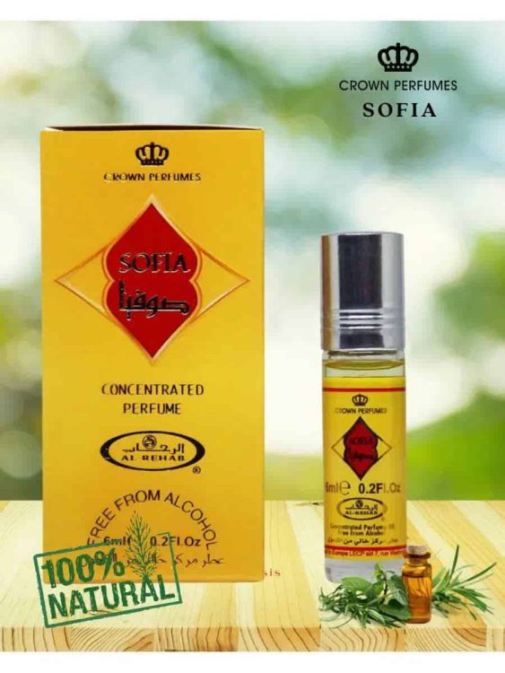 عطر صوفیا برند الرحاب 6میل sofia AL REHAB
