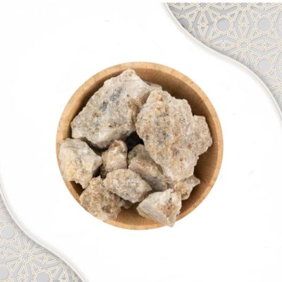 بخور جاوی سفید یا بخور سنگ سفید اصل حجم 250 گرمی