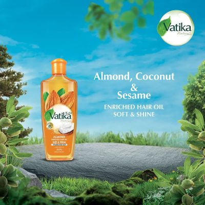 روغن مو بادام واتیکا حجم 200 میلی لیتر