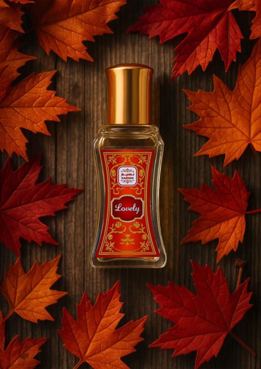 عطر لاولی lovely برند نسیم امارات حجم 24میل