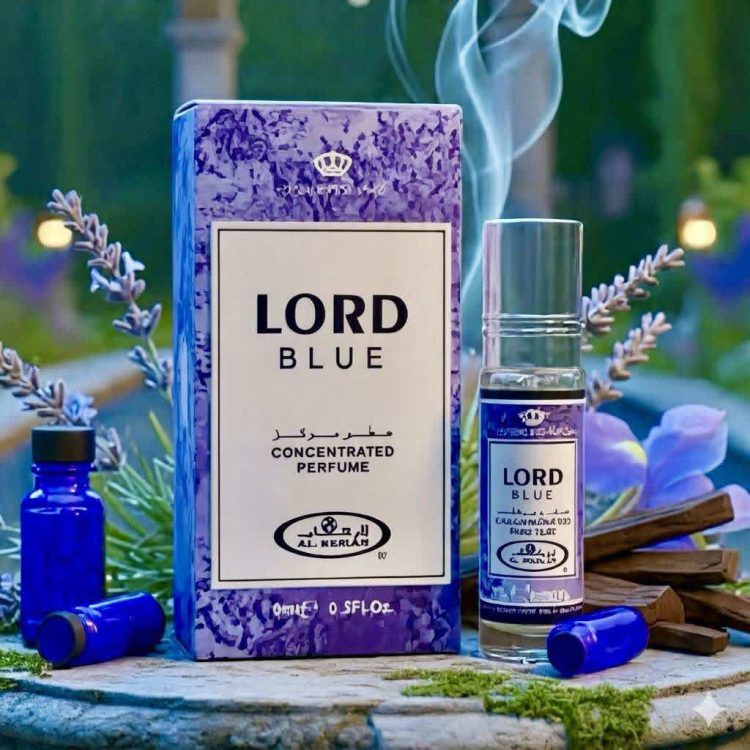 عطر لورد آبی برند الرحاب  6میل Lord Blue
