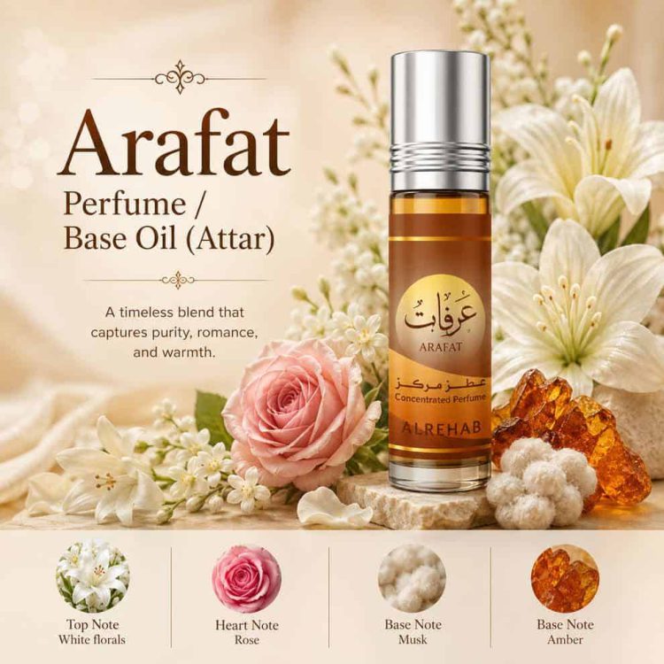 عطر عرفات الرحاب 6 میل Arafat al rehab 6 mil
