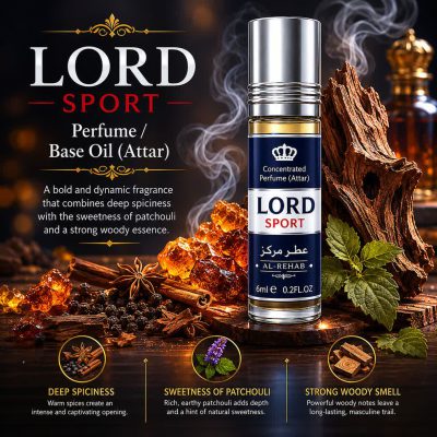عطر  لورد اسپورت الرحاب 6 میل  Lord Sport al rehab 6 mil
